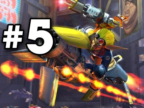 Jak II - Let's Play Walkthrough - Part 5 - F#CK DA POLICE!!!