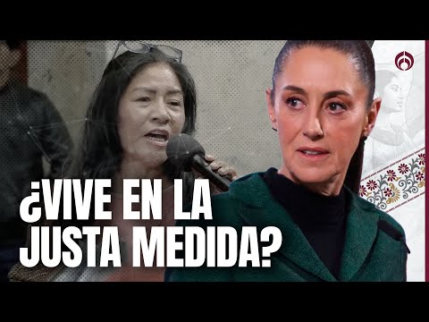 Reyna Haydee confronta a Sheinbaum por "falsa" austeridad en Morena