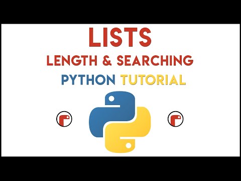 Python Determine Length Search Lists Tutorial