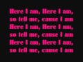 Nicki Minaj - Here I Am(LYRICS)(PINK FRIDAY)