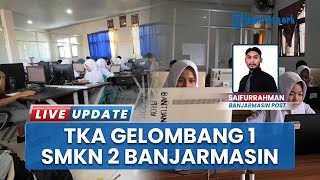 Ratusan Siswa SMKN 2 Banjarmasin Jalani Tes Kemampuan Akademik, Diawasi Guru dari Sekolah Lain