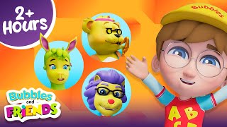 Bubbles and Friends Season 2 (Part 1) | 2 Hours Compilation | Educational Cartoon for Kids