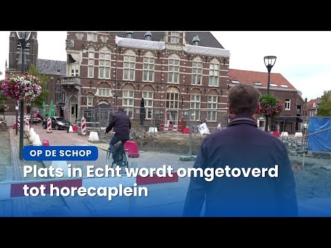 Plats in Echt op de schop: 'We gaan het plein aantrekkelijker maken'
