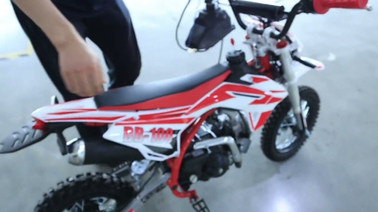 Valtinsu DB100 Dirt Bike startup test video is here