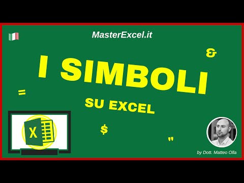 MasterExcel.it - I Simboli su Excel! Ecco a cosa servono