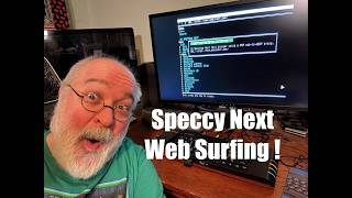 Surfing The Web - Sinclair ZX Spectrum Next - SpeccyWeb - 8bit Computer Internet Access - Speccy