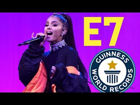 Ariana Grande Breaks Record For Highest Note Ever Sung Live (Chest Register)