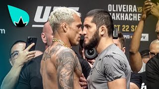 UFC 280 Charles Oliveira vs Islam Makhachev - l'ultime face à face