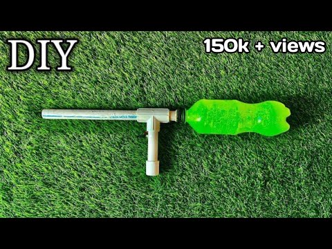 How to make gun for Diwali using pvc pipe for botal 👉 Homemade gun