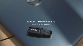 Lexar® JumpDrive® S80 USB 3.1 Flash Drive