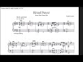 Keith Jarrett - Ritual Prayer - from Dark Intervals (transcription)