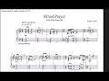 Keith Jarrett - Ritual Prayer (from Dark Intervals) - Transcription
