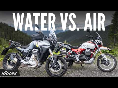 Moto Guzzi V85 TT vs. Moto Guzzi Stelvio - Guzzis in a Family Duel