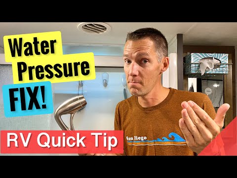 Maximize Your RV Shower Experience: Low Water Pressure Fixes