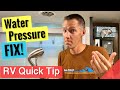 Maximize Your RV Shower Experience Low Water Pressure Fixes