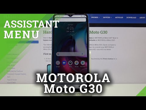How to Enable Google Assistant in Motorola Moto G30?