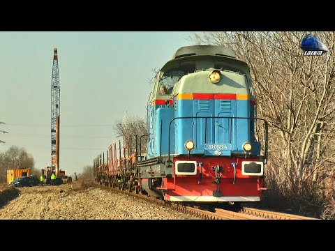Trenuri, Șantier la Calea Ferată & Tramvaie în Oradea - 11 Februarie 2025