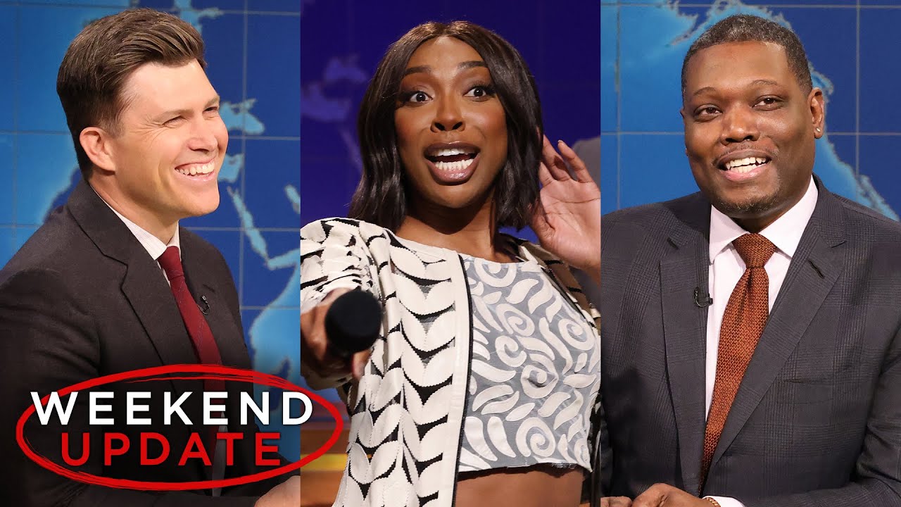 Weekend Update ft. Ego Nwodim and Season 50 Finale Joke Swap - SNL