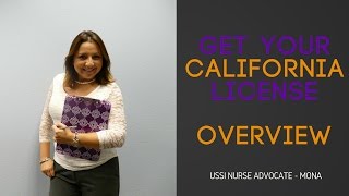 CA RN Licensure Series - Overview