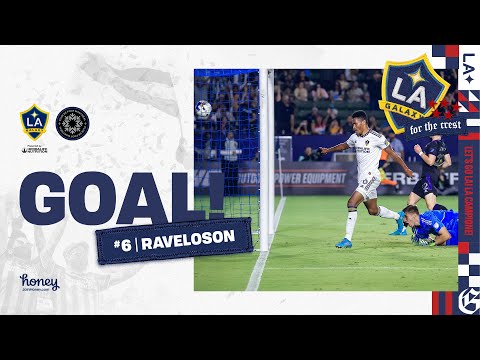 GOAL: Rayan Raveloson scores to give the Galaxy a three-goal lead