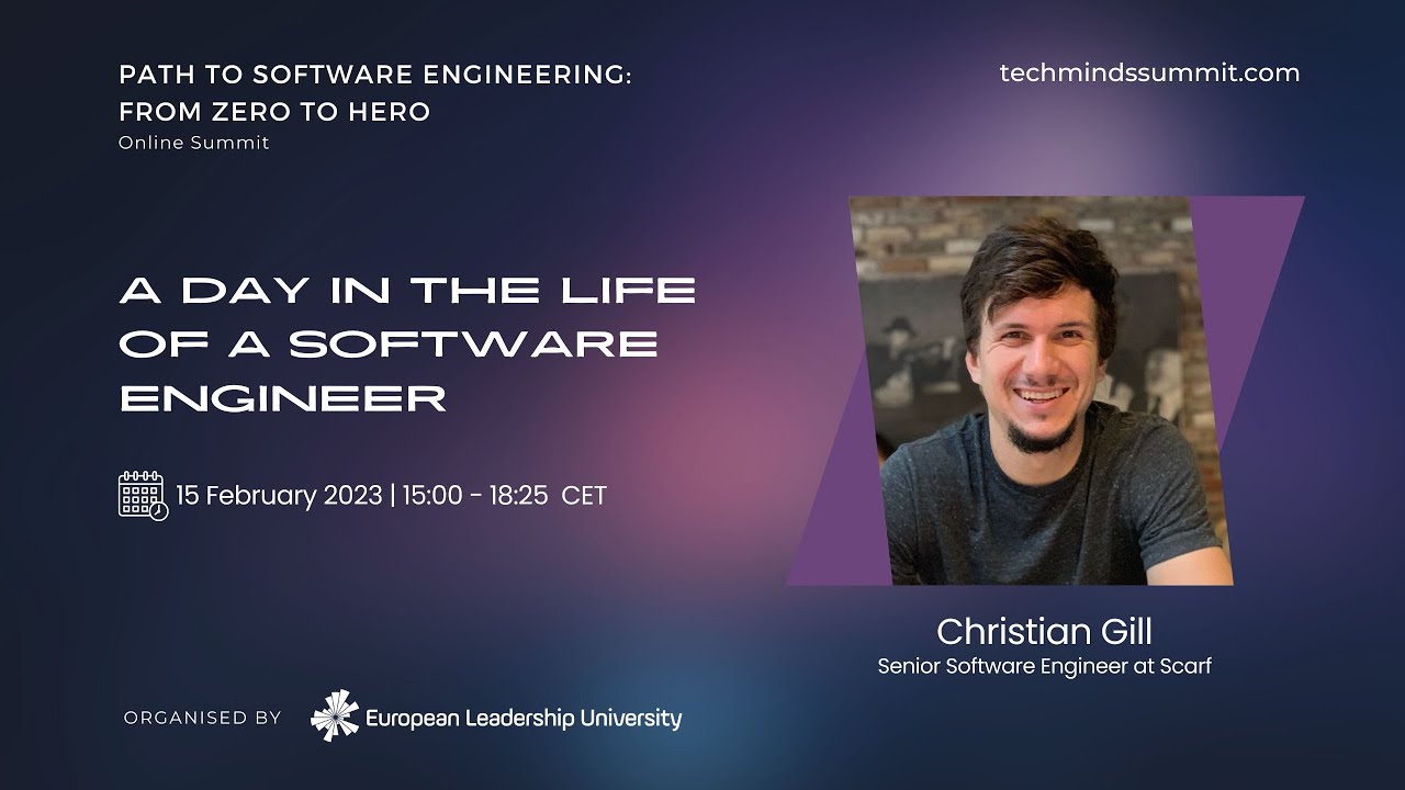 A day in the life of a Software Engineer - Christian Gill