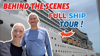 Behind the Scenes! 🚢 Royal Caribbean Jewel of the Seas Full Ship Tour