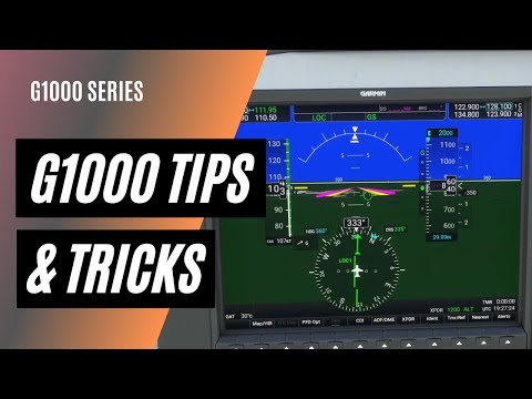 G1000 Tips | Shooting a Non Precision Approach with the G1000