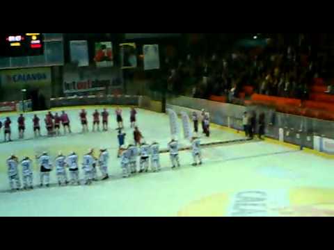 EHC Biel Bienne win vs  Lugano HC