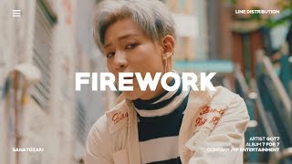 GOT7 (갓세븐) - Firework | Line Distribution