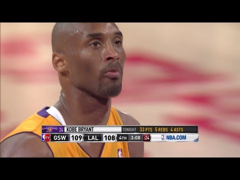 Kobe Bryant 34 Points vs Golden State Warriors - Full Highlights - 12/04/2013