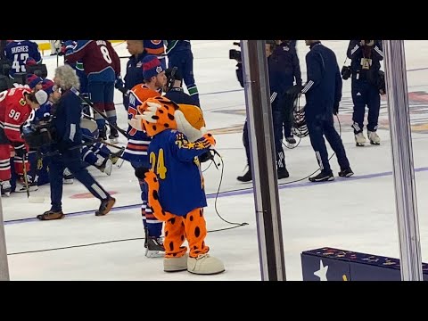 The 2024 All Star Skills Competition Accuracy Shooting Winner Connor McDavid