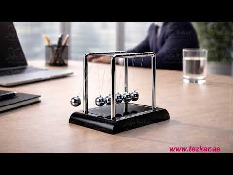 Metal Pendulum Balance Balls | Tezkar Gift Dubai