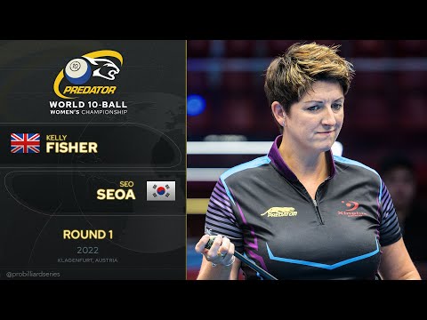 Kelly Fisher vs. Seo Seoa ▸ Predator World Women’s 10-Ball Championship