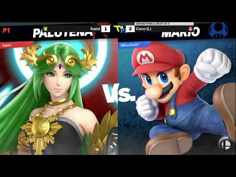 TJ 38 SSBU Grand Finals - Kami (Palutena / Pikachu) vs Coco (Mario)