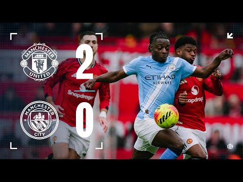 HIGHLIGHTS! City's unbeaten run ends after derby defeat | Man United 2-0 Man City | Premier League