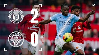 Download lagu HIGHLIGHTS! City's unbeaten run ends after derby defeat | Man United 2-0 Man City | Premier League mp3