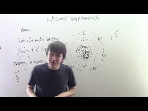 Atom, protonové číslo, nukleonové číslo