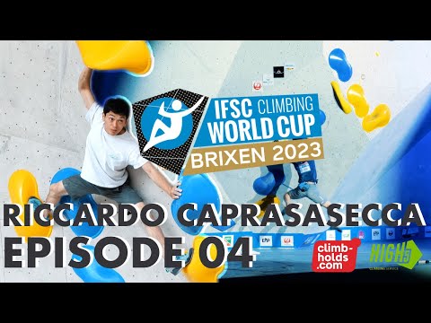 IFSC Worldcup Brixen 2023 - Meet the Routesetters: Riccardo Caprasecca - Behind the scenes