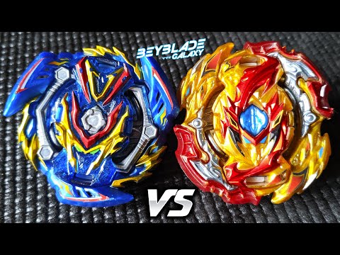 SLASH VALKYRIE .Bl.Pw RETSU vs LORD SPRIGGAN .Bl.Dm' - Beyblade Burst ベイブレードバースト
