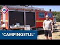 Draagbare toiletten en douchezakken op camping: 'Ons eigen wc-huisje' - OMROEP WEST
