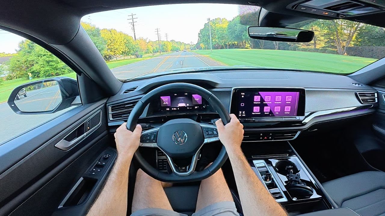 2025 Volkswagen Atlas Cross Sport SEL Premium: POV Drive ...