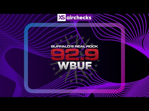 "92-9 WBUF" | WBUF Buffalo, New York | July 9, 2025