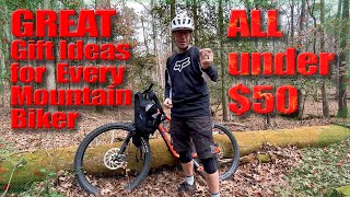 Holiday Gift Ideas for Mountain Bikers, All under $50. Plus a Bonus!