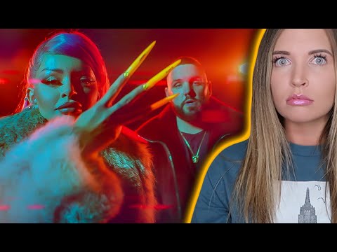 FIRST TIME REACTING to KATJA KRASAVICE & FLER  (MILLION DOLLAR A$$) | AMERICAN REACTS to GERMAN RAP