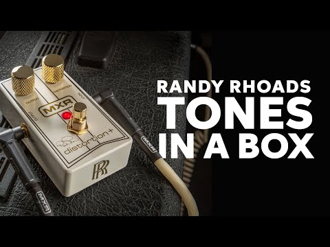 MXR RR104C Randy Rhoads Signature Special Edition Distortion + - Cream image 7