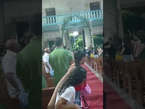missa de domingo de Ramos na paróquia de Nossa Senhora do Carmo piracuruca Piauí