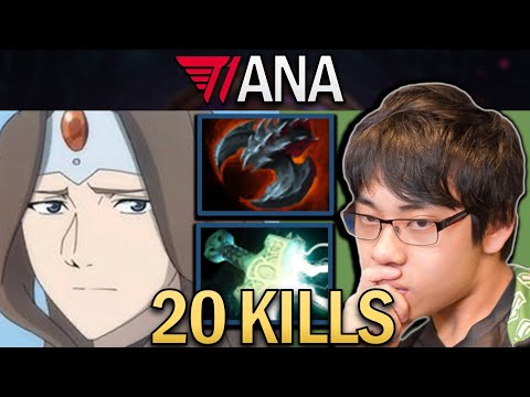 Mirana Dota 2 Gameplay T1.Ana with 20 Kills and Satanic #dota2 #dota2gameplay