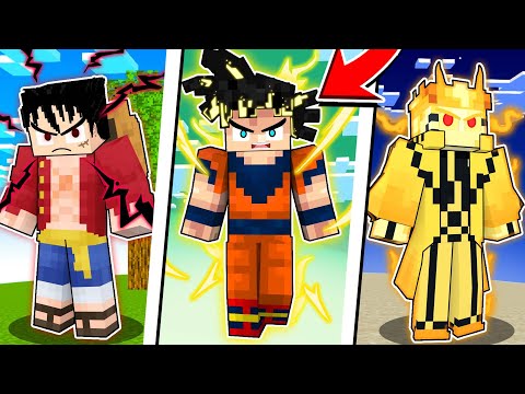 Insane Minecraft Battle - Choose Your Anime Character!