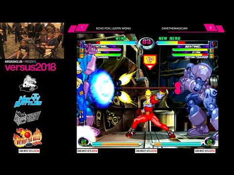 MVC2 Losers Finals @ Versus 2018 - FOX JWong vs Dave The Magician [1080p/60fps]
