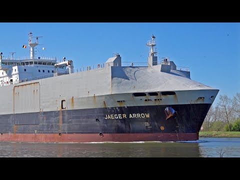 60 MINUTEN TOLLER SCHIFFSVERKEHR IN TERNEUZEN, NIEDERLANDE – 4K SHIPSPOTTING APRIL 2025